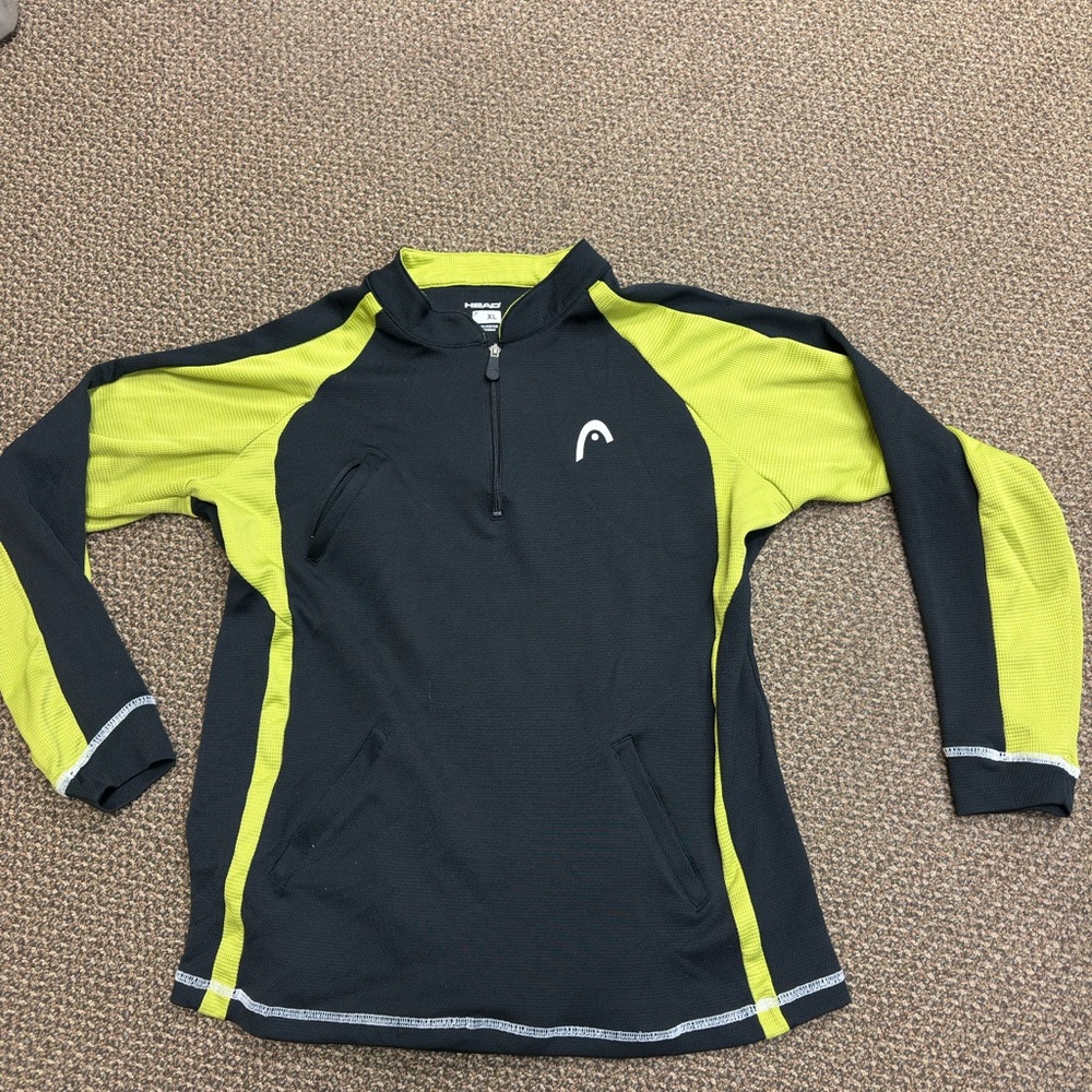 Head Black and Yellow Performance Pullover / Penn… - image 1